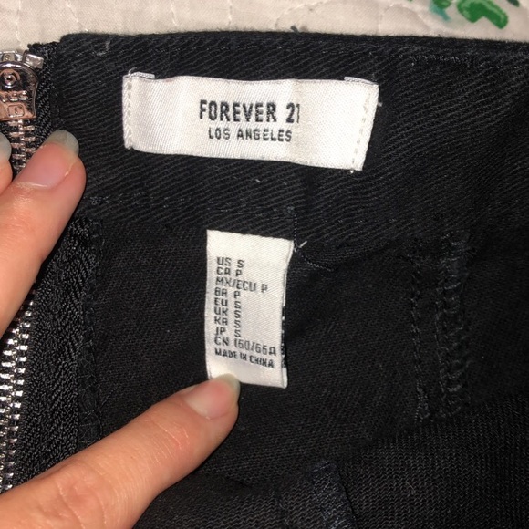 Black Tie Mini Skirt - Picture 4 of 4